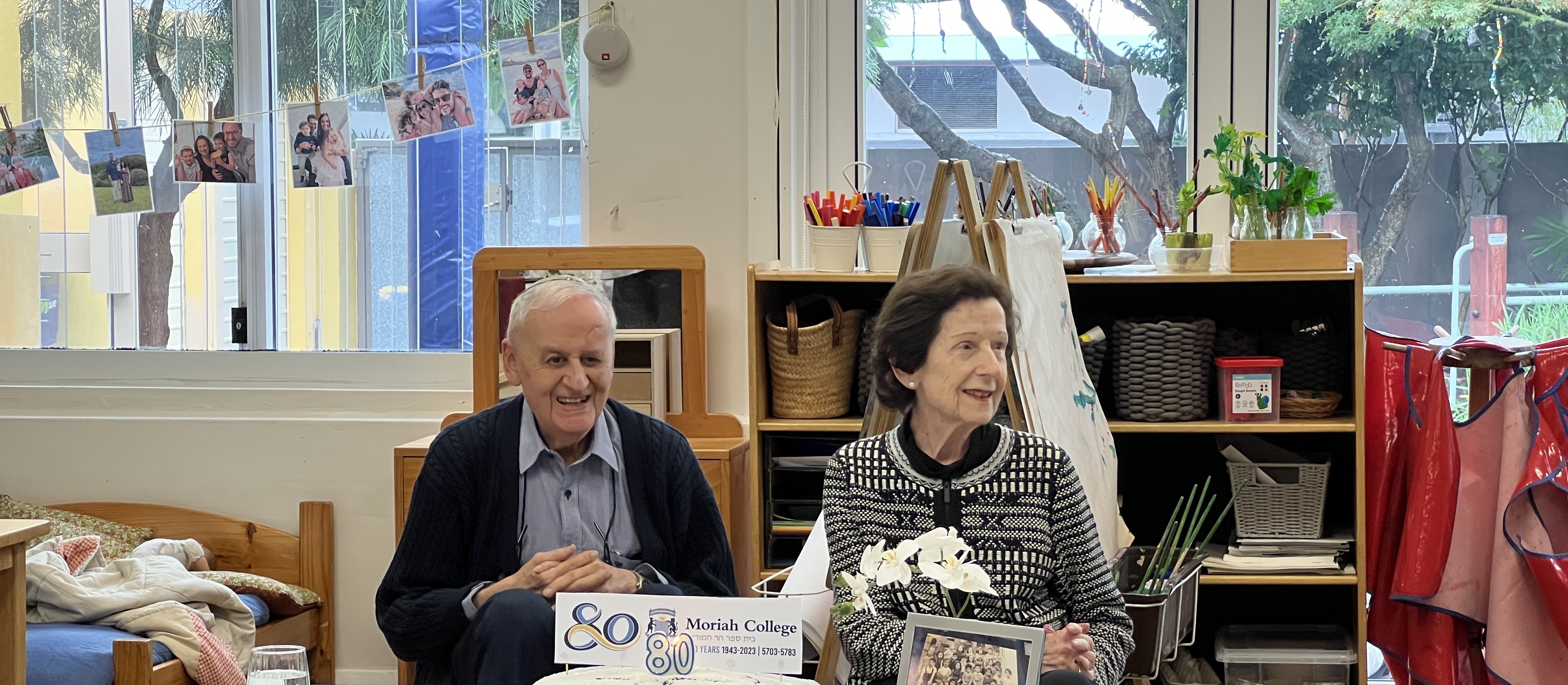 Hanni Chalmers OAM visits our Shya Redelman Early Learning Centre